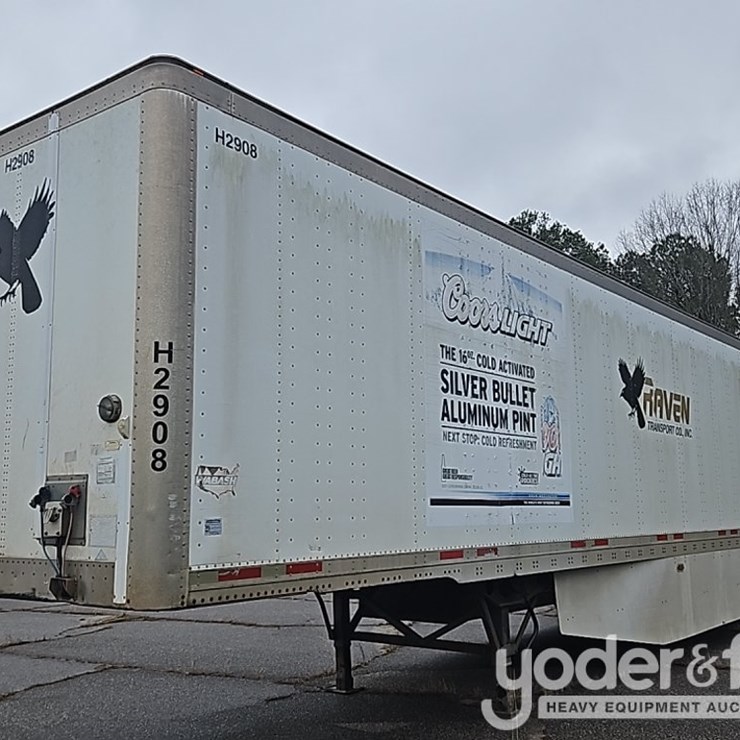 2011 Wabash 42' Tandem Axle Dry Van Trailer, 68,000lb GVWR