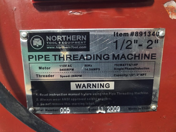 #5393-•-northern-tool-1/2"-2"-pipe-threading-machine-image-8