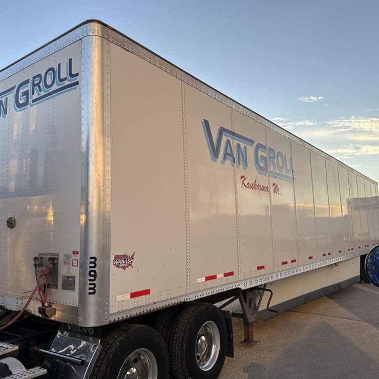 #2244 • 2017 Wabash 53’ Van Trailer