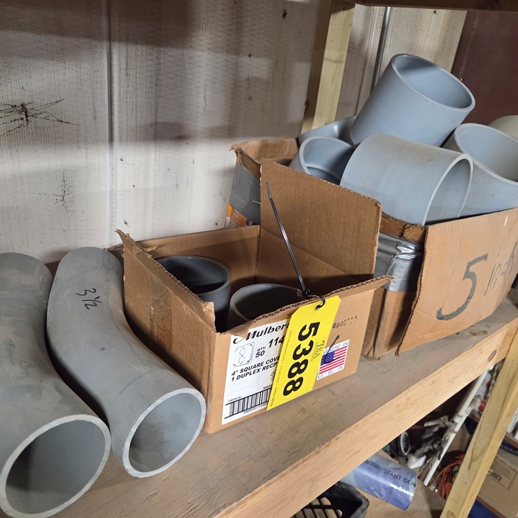 #5388 • Misc. PVC Fittings