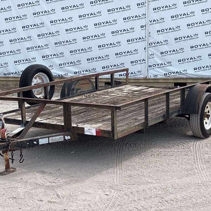 2006 Hitch and Trailers Inc. 12ft S/A Utility Trailer
