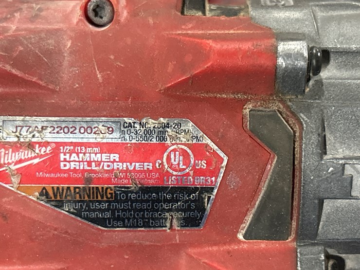 #5448-•-misc.-milwaukee-tools-w/-rolling-cart-image-10