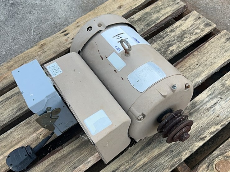 very-good-baldor-7.5-hp-220-single-phase-electric-motor-with-self-contained-on-off-switch-image-17