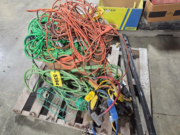 #5394-•-pallet-of-misc.-electrical-cords-and-more-image-1
