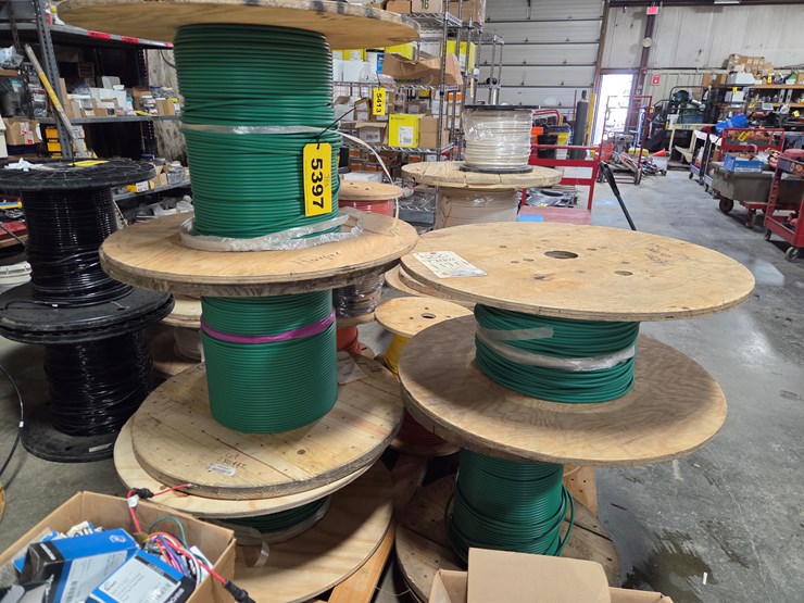 #5397-•-(13)-spools-of-6-awg-copper-wire-image-7