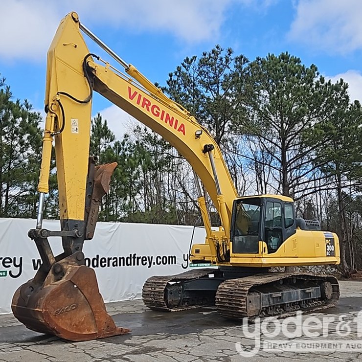 2007 KOMATSU PC300 LC