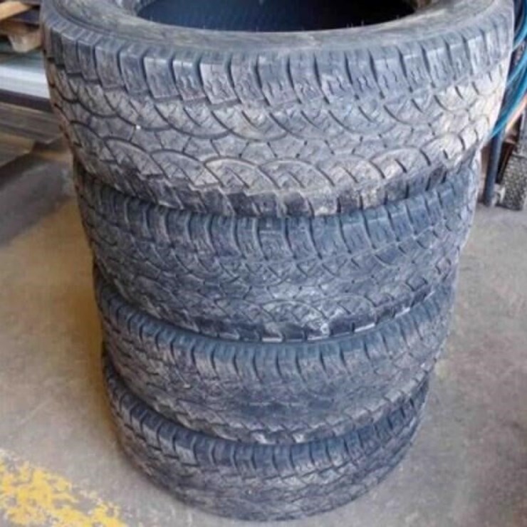 4-265/60R 18 TIRES ONE HAS BEEN PATCHED GOOD