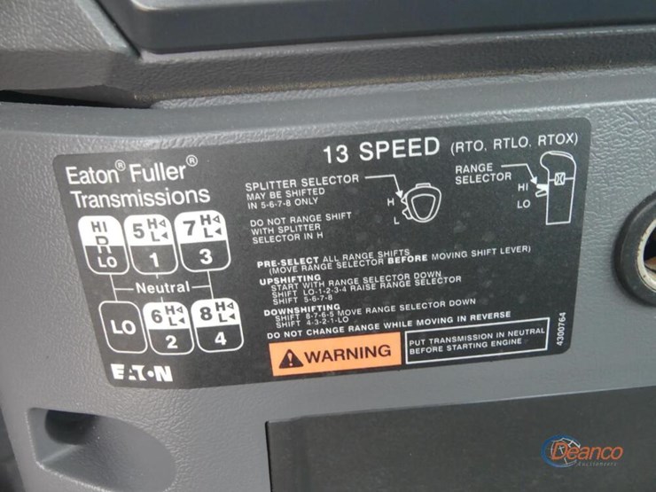 2012-mack-chu613-truck-tractor,-s/n-1m1an09y9cm008352:-mack-mp8-eng.,-eaton-13-sp.,-wet-line,-air-brakes,-air-ride-cab,-camelback-susp.,-sliding-5th-wheel,-dual-stacks,-24.5-tires,-59k-mi.-image-20