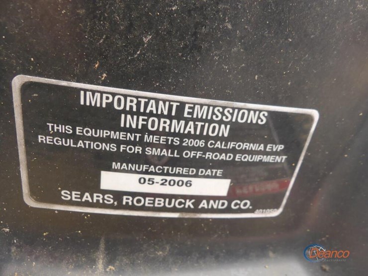 craftsman-6500-riding-mower:-54"-deck,-kohler-26hp-eng.,-bagger-image-5