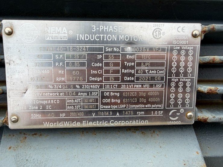 #41001-•-nema-3-phase-electric-motor-w/pole-,-meter-loop-&-breaker-panel-image-13