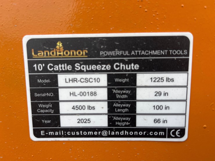 #5025-•-new-land-honor-10-ft-squeeze-chute-image-10
