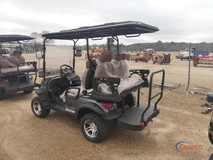 irgc80-electric-golf-cart,-s/n-lq202500967-(no-title):-canopy,-windshield,-60-volt,-rear-seat,-bluetooth-radio,-backup-camera,-turn-signals,-alum.-wheels,-on-board-charger,-no-charging-cord-image-3