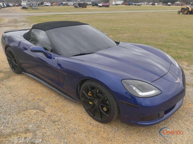 2007-chevy-corvette-convertible,-s/n-1g1yy36u175107944:-soft-top,-ls2-6.2l-gas-eng.,-6-sp.-manual,-103k-mi.-image-1