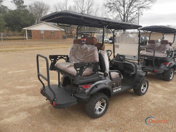 irgc80-electric-golf-cart,-s/n-lq202500378-(no-title):-canopy,-windshield,-60-volt,-rear-seat,-bluetooth-radio,-backup-camera,-turn-signals,-alum.-wheels,-on-board-charger,-no-charging-cord-image-2