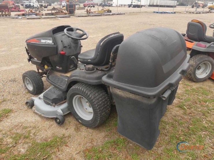 craftsman-6500-riding-mower:-54"-deck,-kohler-26hp-eng.,-bagger-image-3