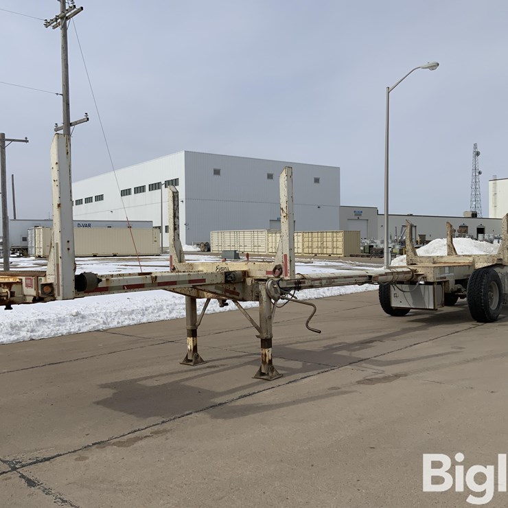 2001 Evans CPL-43-65 T/A Pole Trailer