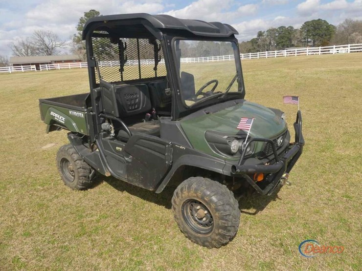 2018-kubota-rtv-xg850-4wd-utility-vehicle,-s/n-a5kh1pgnhjg016528-(no-title---$50-trauma-care-fee-applies):-gas-eng.,-front-winch,-rear-winch,-manual-dump,-2032-mi.,-311-hrs-image-1