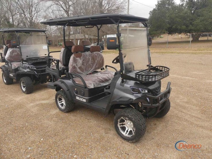 irgc80-electric-golf-cart,-s/n-lq202500967-(no-title):-canopy,-windshield,-60-volt,-rear-seat,-bluetooth-radio,-backup-camera,-turn-signals,-alum.-wheels,-on-board-charger,-no-charging-cord-image-1
