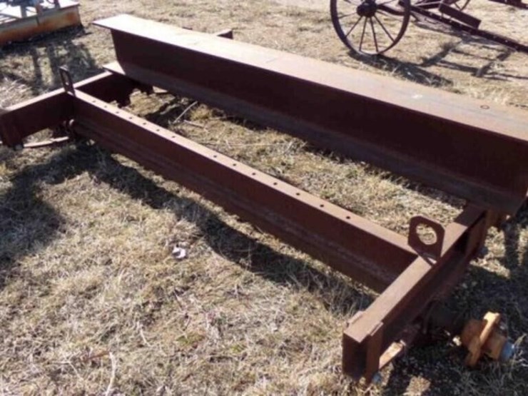 iron-10"-i-beam,-2-axles,-channel-,-7'-x-8'-image-3