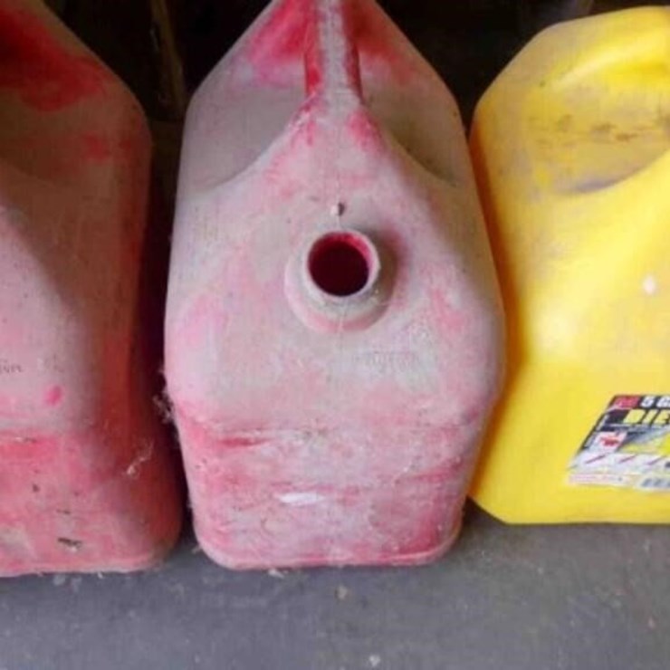 3- PLASTIC FUEL CONTAINERS