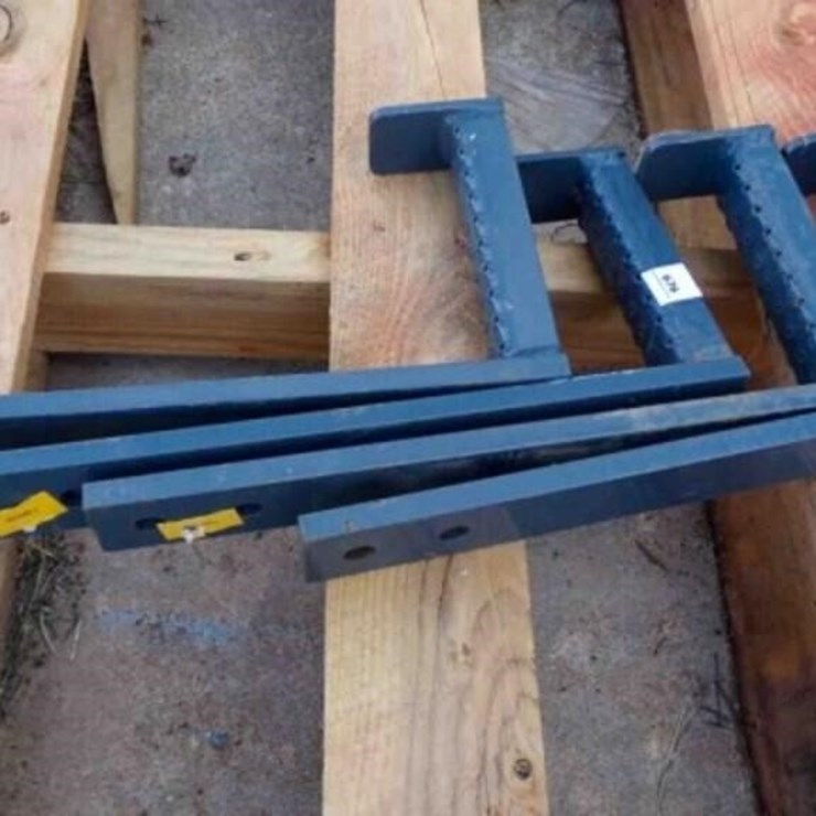 3 -METAL STEPS 8" WIDE X 15½ " TALL