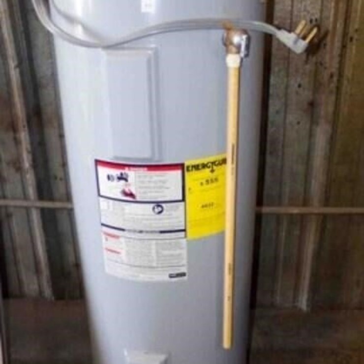 AO SMITH 50 GAL HOT WATER TANK, ELECTRIC, WORKS
