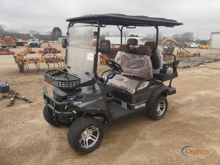 irgc80-electric-golf-cart,-s/n-lq202500378-(no-title):-canopy,-windshield,-60-volt,-rear-seat,-bluetooth-radio,-backup-camera,-turn-signals,-alum.-wheels,-on-board-charger,-no-charging-cord-image-8