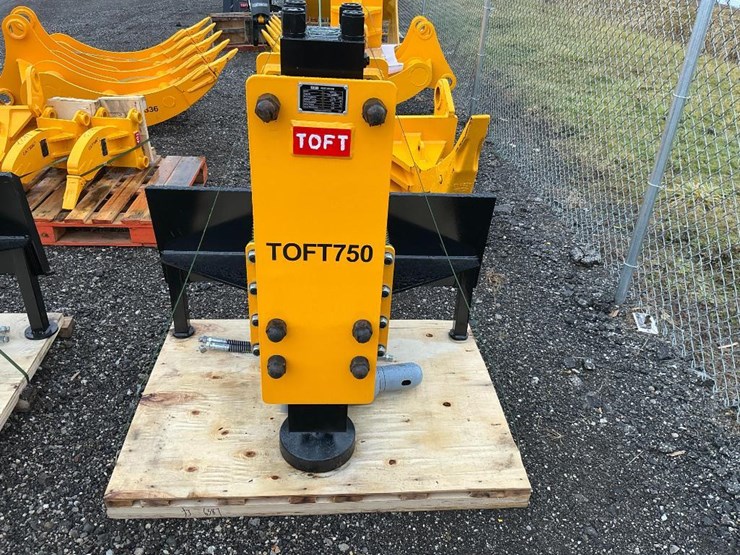 #2533-•-unused-2025-toft750-post-driver-for-skid-steer-loader-image-1