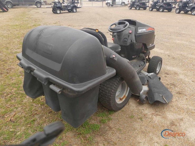 craftsman-6500-riding-mower:-54"-deck,-kohler-26hp-eng.,-bagger-image-2