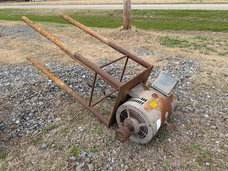 #41004-•-magnelek-60hp-motor-w/stand-image-2