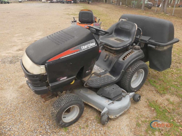 craftsman-6500-riding-mower:-54"-deck,-kohler-26hp-eng.,-bagger-image-6