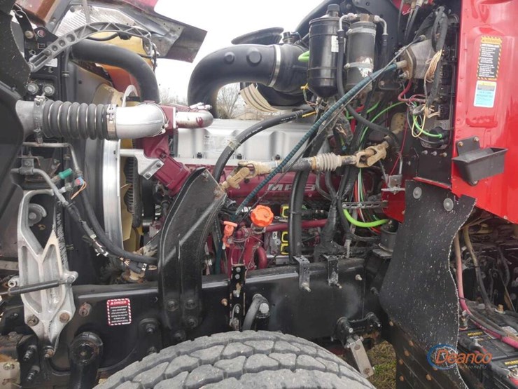 2012-mack-chu613-truck-tractor,-s/n-1m1an09y9cm008352:-mack-mp8-eng.,-eaton-13-sp.,-wet-line,-air-brakes,-air-ride-cab,-camelback-susp.,-sliding-5th-wheel,-dual-stacks,-24.5-tires,-59k-mi.-image-11