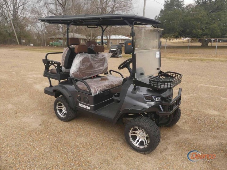 irgc80-electric-golf-cart,-s/n-lq202500378-(no-title):-canopy,-windshield,-60-volt,-rear-seat,-bluetooth-radio,-backup-camera,-turn-signals,-alum.-wheels,-on-board-charger,-no-charging-cord-image-1