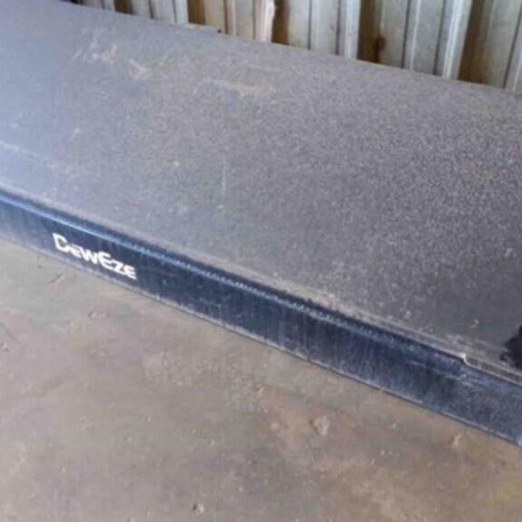 DEW EZE SLANTED TOOL BOX, 78" W, 22" D, 16" T