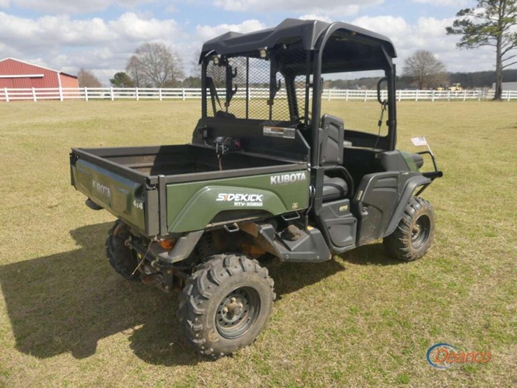2018-kubota-rtv-xg850-4wd-utility-vehicle,-s/n-a5kh1pgnhjg016528-(no-title---$50-trauma-care-fee-applies):-gas-eng.,-front-winch,-rear-winch,-manual-dump,-2032-mi.,-311-hrs-image-2