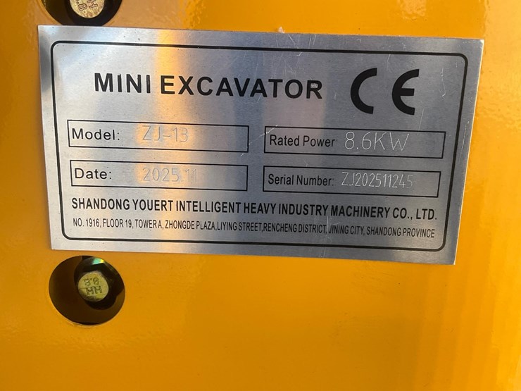 #1614-•-unused-2025-zjz-crawler-excavator-image-19