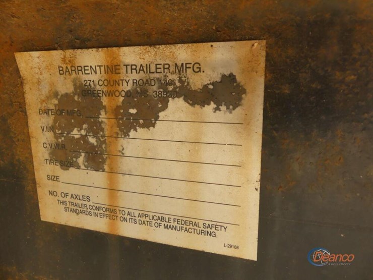 2012-barrentine-18'-tag-trailer,-s/n-53vbe1827cgp14164:-6'10"-wide,-ramps-image-7