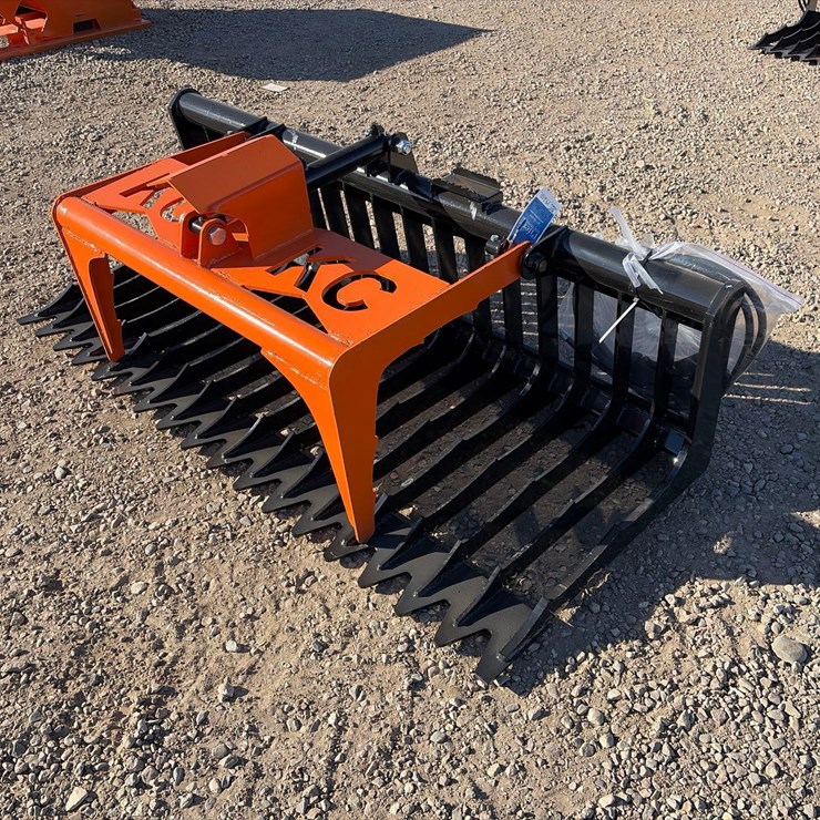 Single Cylinder Skeleton Grapple Bucket v3