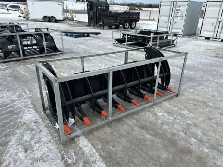 unused-great-bear-78-in.-heavy-root-grapple-rake-image-1