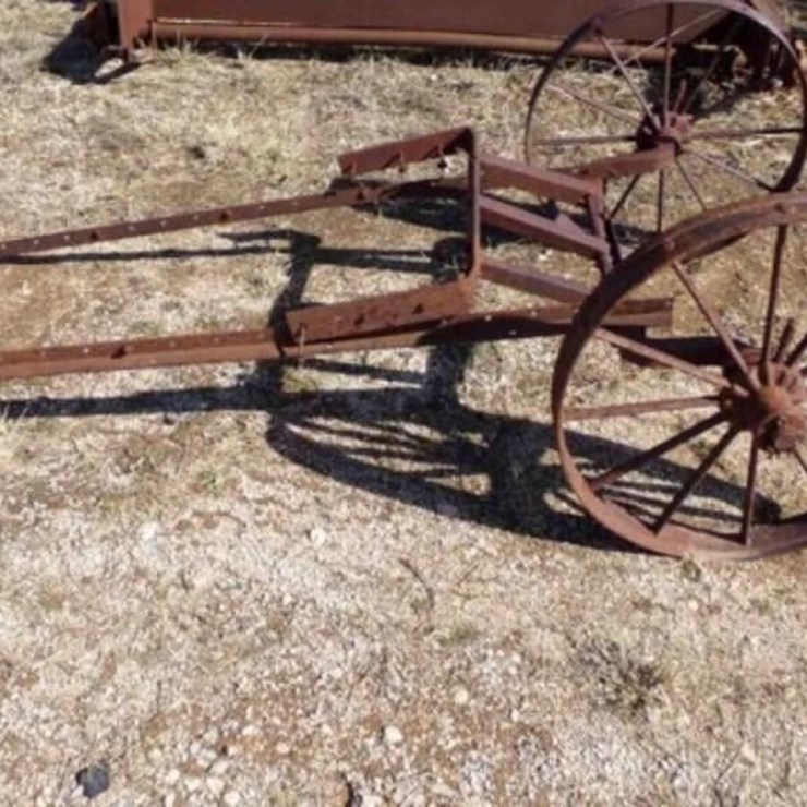 ANTIQUE IRON WHEELS