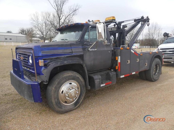 chevy-wrecker,-s/n-c17db9v113465:-s/a,-gas-eng.,-5-sp.,-holmes-600-wrecker,-52k-mi.-image-21