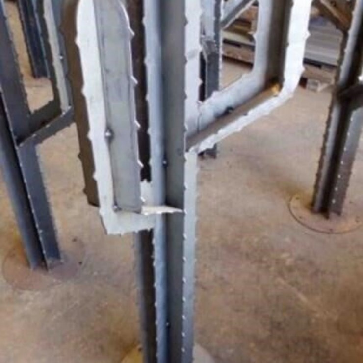 METAL CACTUS DÉCOR, 49" TALL, 16" WIDE