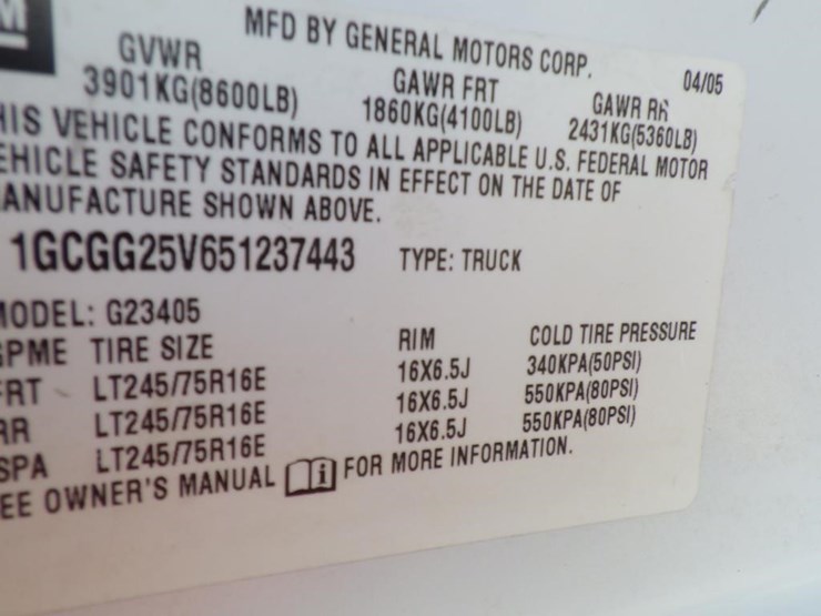 2005-chevrolet-express-2500-image-16