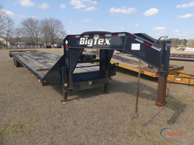 2019-big-tex-gooseneck-trailer-(no-title---bill-of-sale-only):-mega-ramps,-t/a,-48"-spread-axle-image-1