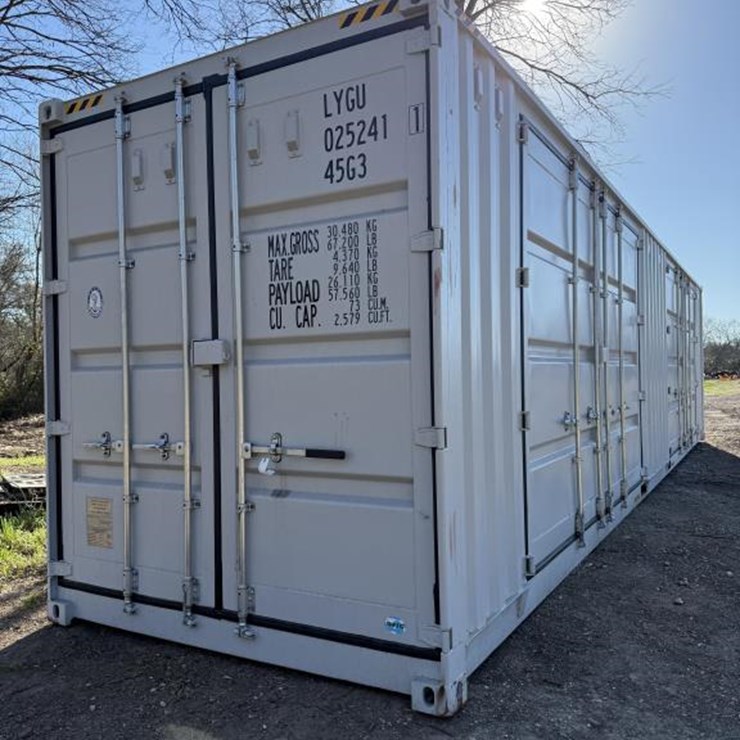 #42 • 40' High Cube One Trip Conex/Shipping Container