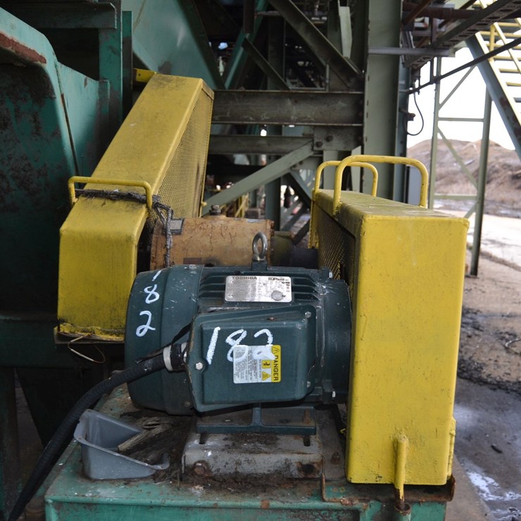 REX PLANT DRIVE 43 TO 1 RATIO W/ 10 HP MOTOR