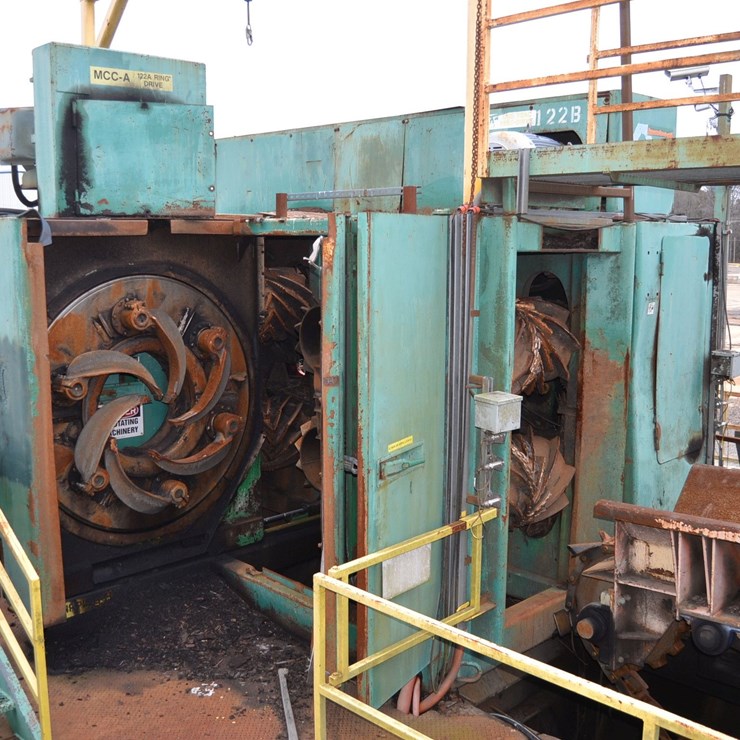 1997 NICHOLSON A7  RIG DEBARKER 27" RING W 100HP MOTOR ON RING W/ 60 HP MOTOR ON DRIVE SPROCKETS SN#6843