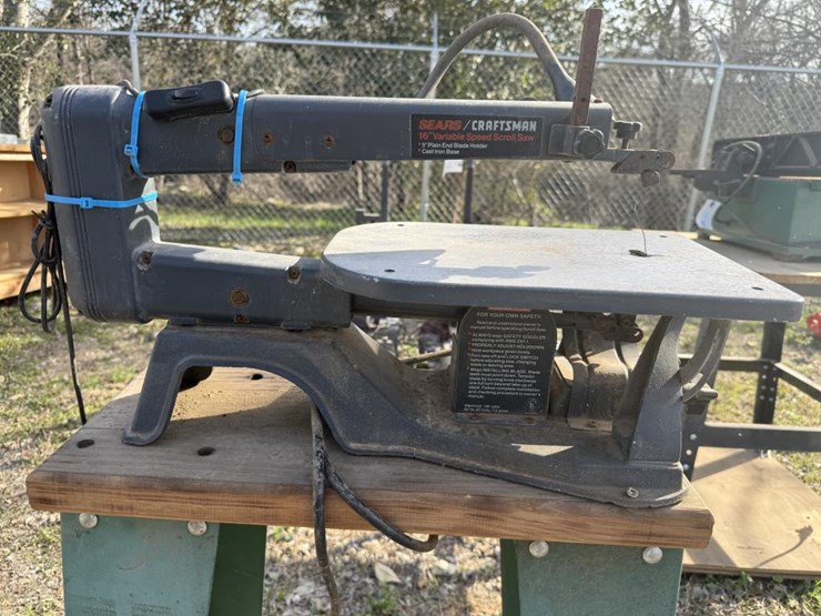 #56-•-sears-craftsman-16"-variable-scroll-saw-on-table-image-2