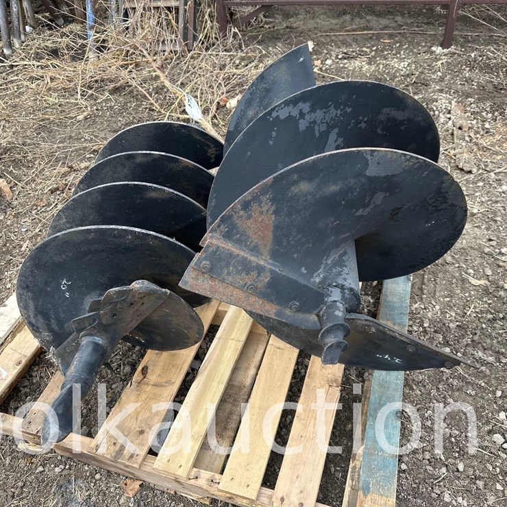 (2) AUGER BITS