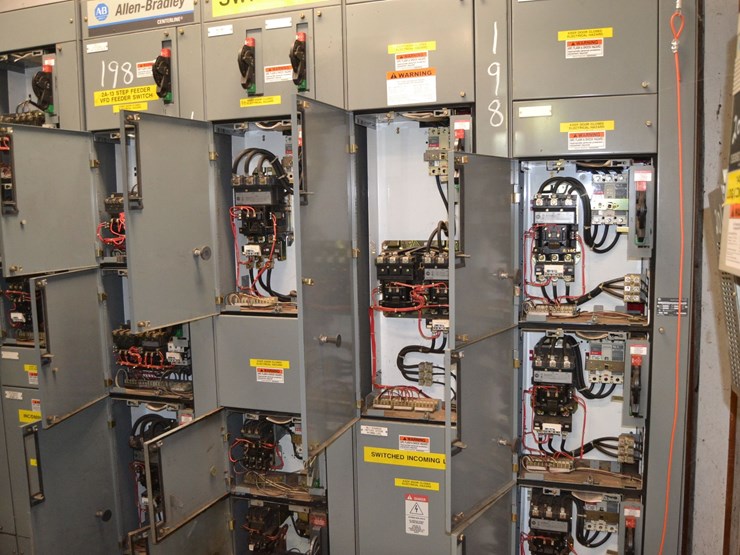 allen-bradley-6-section-mcc-panel-w-8-size-1-starter-w/-5-size-2-starter-w/-4-size-3-starter-w/-2-size-4-starter-w/-disconnnect-image-1